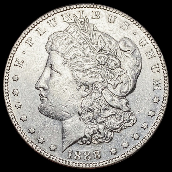 1888-S Morgan Silver Dollar CLOSELY UNCIRCULATED