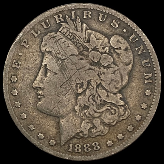 1888-S Morgan Silver Dollar NICELY CIRCULATED