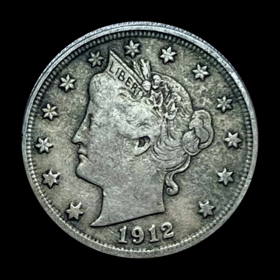1912-S Liberty Victory Nickel LIGHTLY CIRCULATED