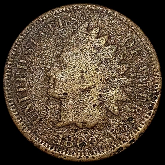 1869 Indian Head Cent NICELY CIRCULATED