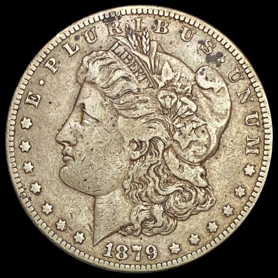 1879-S Rev 78 Morgan Silver Dollar LIGHTLY CIRCULATED
