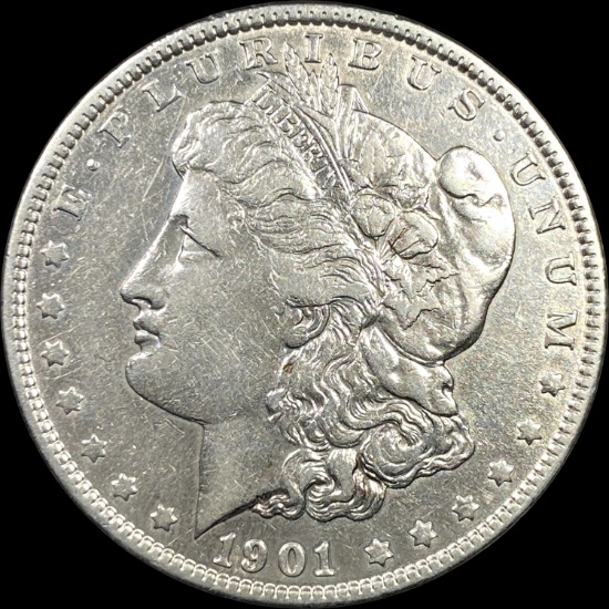 1901 Morgan Silver Dollar CLOSELY UNCIRCULATED