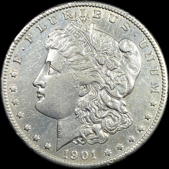 1901-S Silver Morgan Dollar CLOSELY UNCIRCULATED