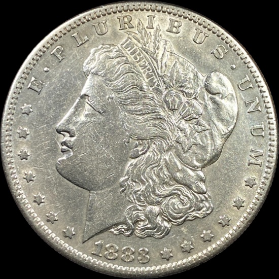 1883-S Silver Morgan Dollar CLOSELY UNCIRCULATED