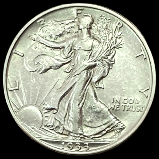 1933-S Walking Liberty Half Dollar UNCIRCULATED