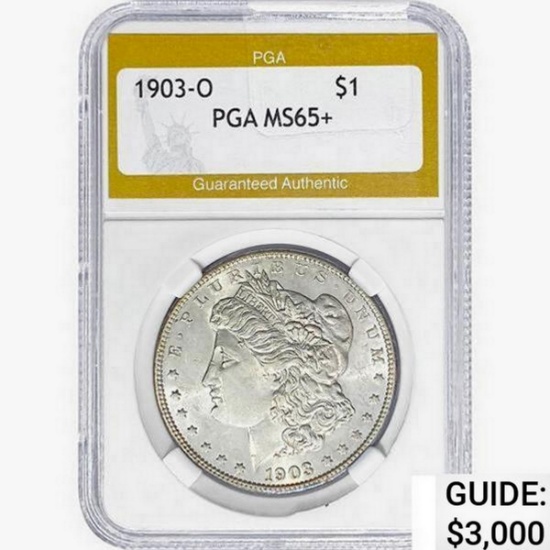 1903-O Morgan Silver Dollar PGA MS65+