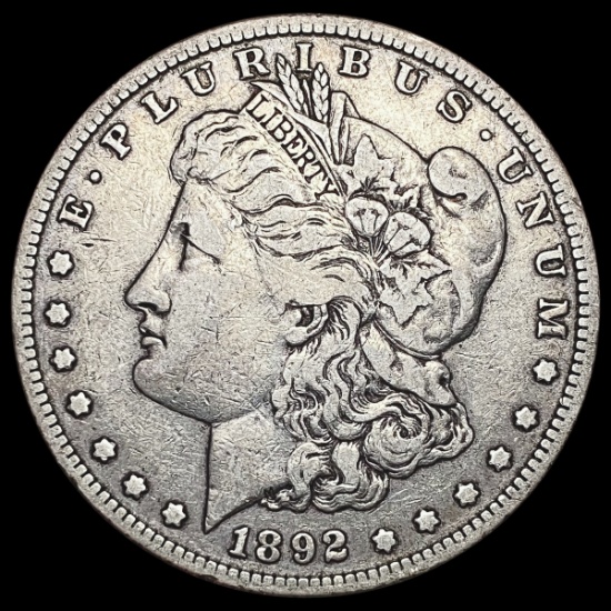 1892-S Morgan Silver Dollar LIGHTLY CIRCULATED LIGHTLY CIRCULATED