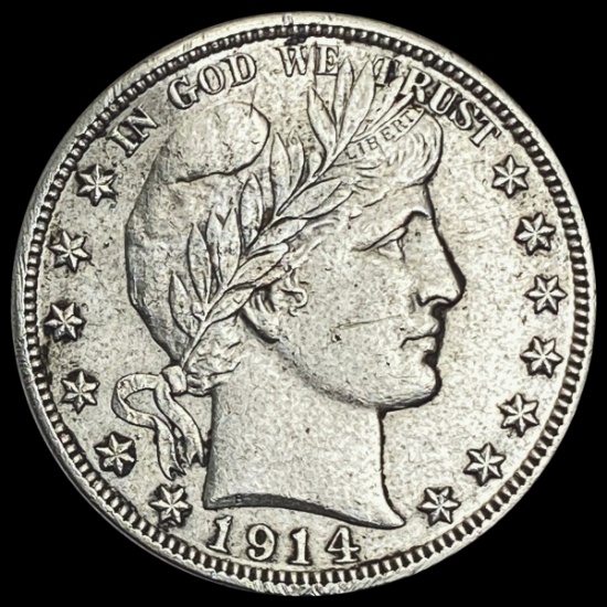1914-S Barber Half Dollar HIGH GRADE HIGH GRADE