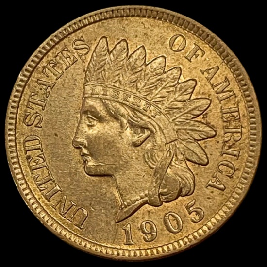 1905 Indian Head Cent GEM BU
