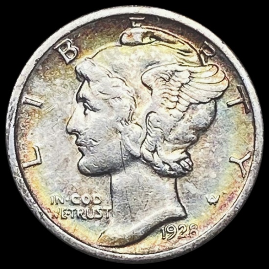 1928 Mercury Dime CLOSELY UNCIRCULATED