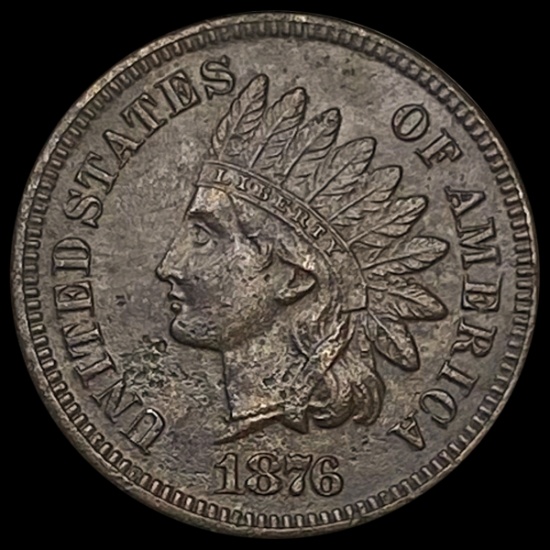 1876 Indian Head Cent CLOSELY UNCIRCULATED