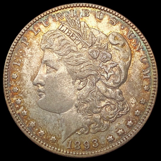 1893 Morgan Silver Dollar CLOSELY UNCIRCULATED