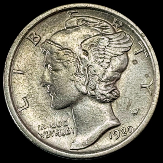 1920 Mercury Dime CLOSELY UNCIRCULATED