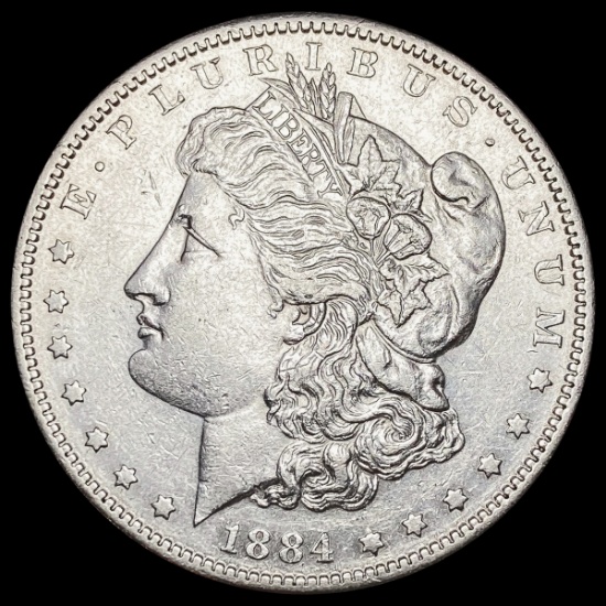 1884-S Morgan Silver Dollar CLOSELY UNCIRCULATED