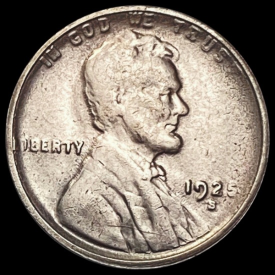 1925-S Wheat Cent HIGH GRADE