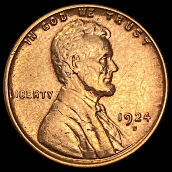 1924-D Wheat Cent CLOSELY UNCIRCULATED