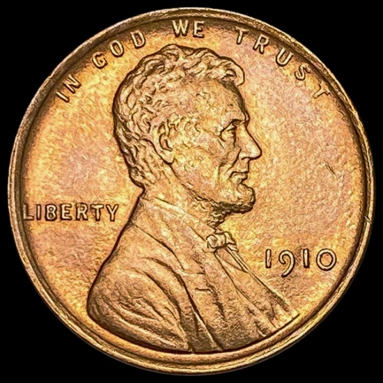 1910 RD Wheat Cent UNCIRCULATED