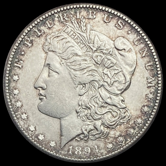 1894-S Morgan Silver Dollar CHOICE AU