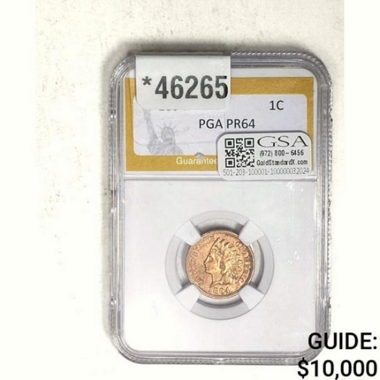 1894 Indian Head Cent PGA PR64