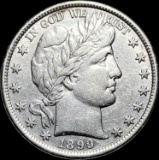 1899-O Silver Barber Half Dollar CLOSELY UNCIRCULATED