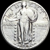 1929 Standing Liberty Silver Quarter LIGHTLY CIRCULATED
