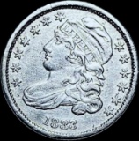 1833 Capped Bust Dime NEARLY UNCIRCULATED