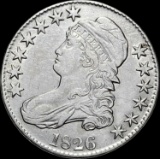 1826 Capped Bust Half Dollar NICELY CIRCULATED