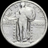 1929 Standing Liberty Quarter NEARLY UNCIRCULATED