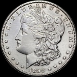 1899-S Silver Morgan Dollar CHOICE AU