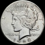 1928 Silver Peace Dollar UNCIRCULATED