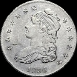 1836 Capped Bust Half Dollar CLOSELY UNCIRCULATED