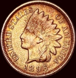 1896 Indian Head Cent NEARLY UNCIRCULATED