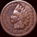 1869 Indian Head Cent LIGHTLY CIRCULATED