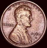 1910-S Lincoln Wheat Cent LIGHTLY CIRCULATED