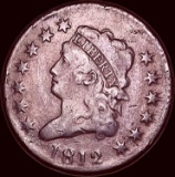 1812 Classic Head Large Cent NICELY CIRCULATED