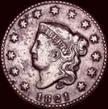 1821 Large Cent CLOSELY UNCIRCULATED