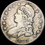 1833 Capped Bust Half Dollar NICELY CIRCULATED