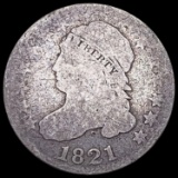 1821 Capped Bust Dime NICELY CIRCULATED NICELY CIRCULATED
