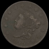 1819 Coronet Head Large Cent NICELY CIRCULATED