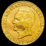 1916 McKinley Birthplace Memorial Dollar NICELY CI NICELY CIRCULATED