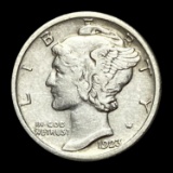 1923-S Mercury Dime CLOSELY UNCIRCULATED