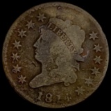 1814 Classic Head Large Cent NICELY CIRCULATED NICELY CIRCULATED