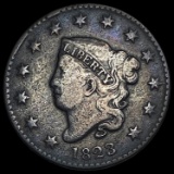 1823 Coronet Head Large Cent LIGHTLY CIRCULATED