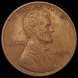1924-D Wheat Cent NEARLY UNCIRCULATED