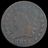 1811 Classic Head Half Cent NICELY CIRCULATED NICELY CIRCULATED