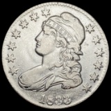 1833 Capped Bust Half Dollar CLOSELY UNCIRCULATED