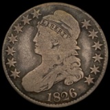 1826 Capped Bust Half Dollar NICELY CIRCULATED