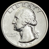 1932-S Washington Silver Quarter CHOICE AU