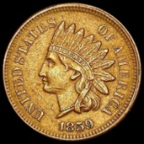 1859 Indian Head Cent CHOICE AU