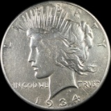 1934 Peace Silver Dollar LIGHTLY CIRCULATED